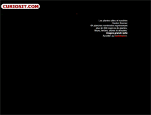 Tablet Screenshot of curiosit.com